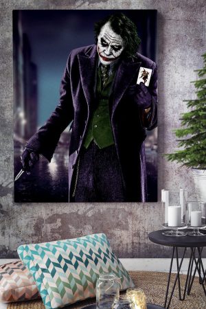 Joker Soyut Kanvas Canvas Tablo Dekoratif Tablolar